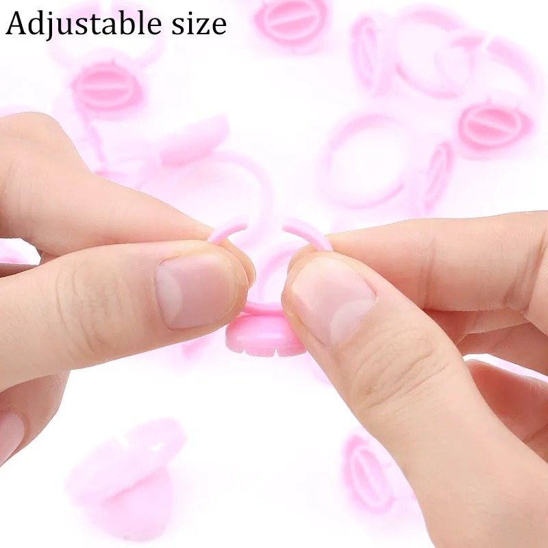 100 Pcs Disposable Eyelash Glu - огляд і ціна Eyelash Extension Jakarta