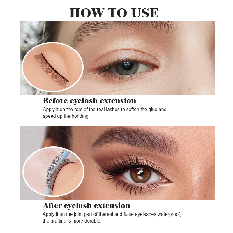 NATUHANA  Lashes Super Bonder  - огляд і ціна Eyelash Extension No 9