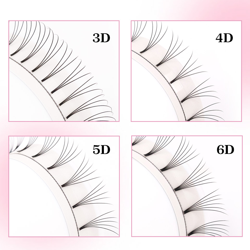 AGUUD Soft Natural Premade Vol - огляд і ціна Eyelash Extension Human Hair