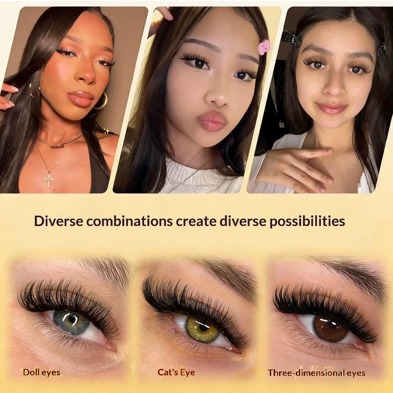 New DIY Lashes Extension Kit G - огляд і ціна Eyelash Extension Double Lash