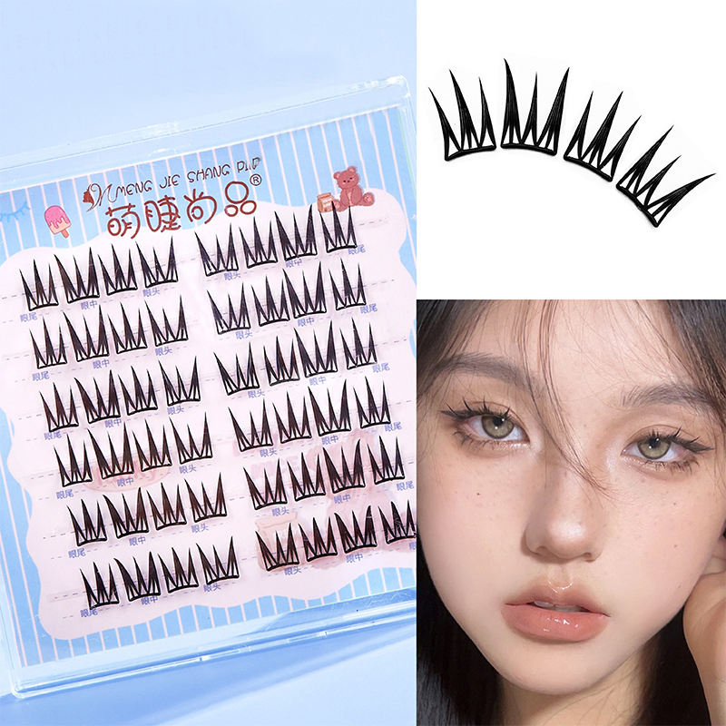 6 Rows New Doll False Eyelashe - огляд і ціна Eyelash Extension No 9