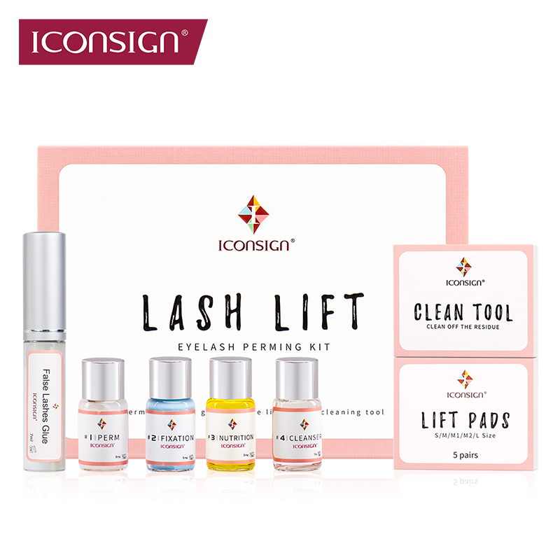 ICONSIGN Lash Lift Kit Keratin - огляд і ціна Eyelash Extension Full Set
