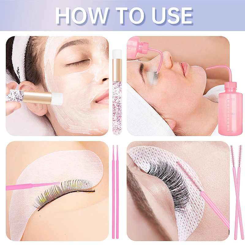 153pcs/Set Eyelash Extension S - огляд і ціна Eyelash Extension Guide