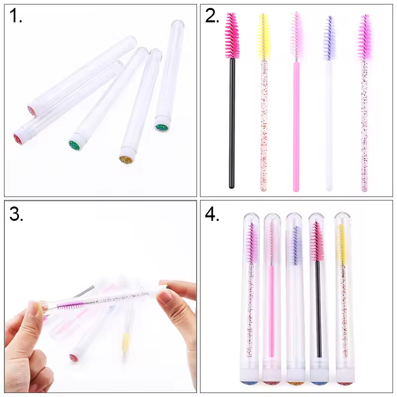 Eyelash Brush Tube With Eyebro - огляд і ціна Eyelash Extension Guide
