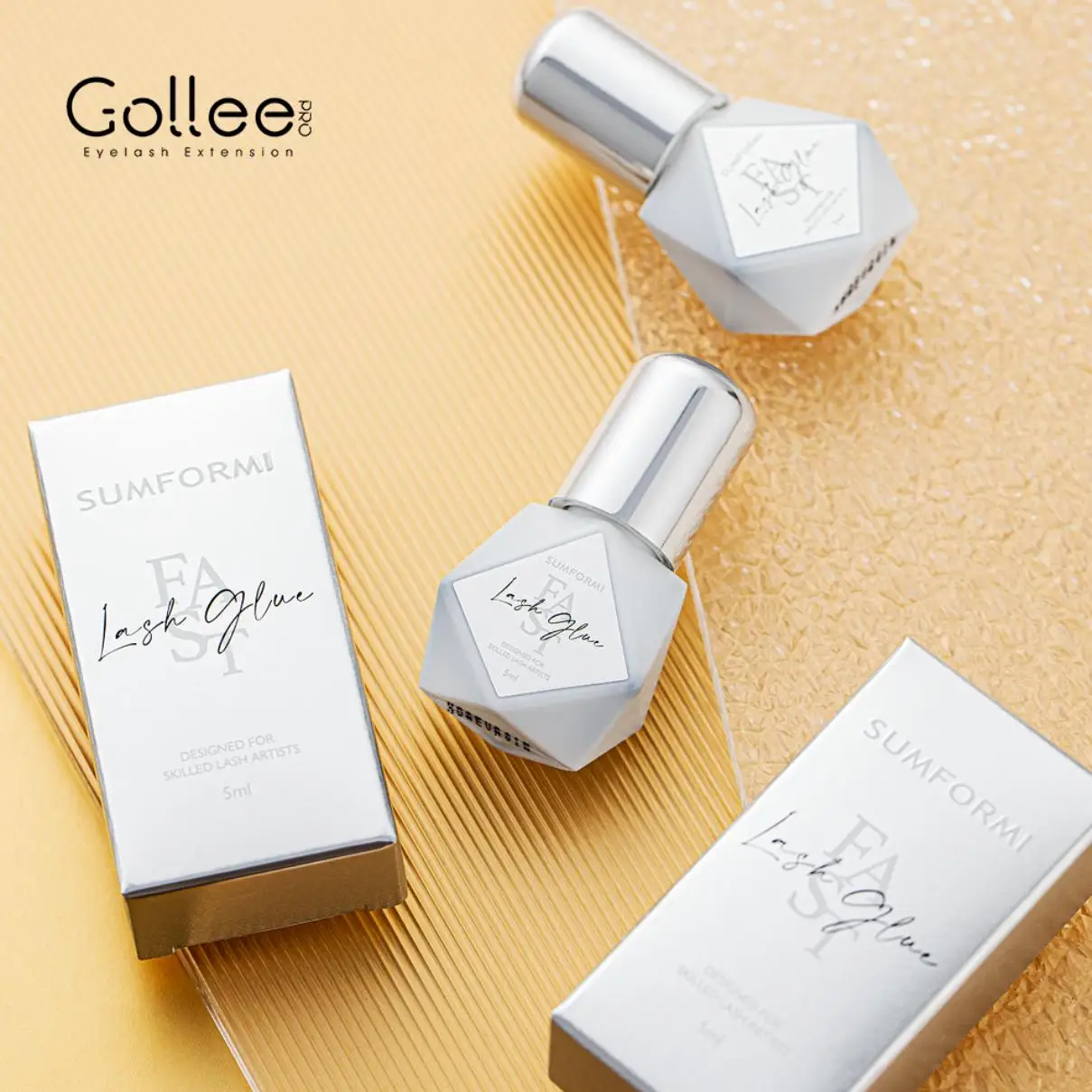 5 Bottle Eye Lash Glue No Irri - огляд і ціна Eyelash Extension Eye Irritation