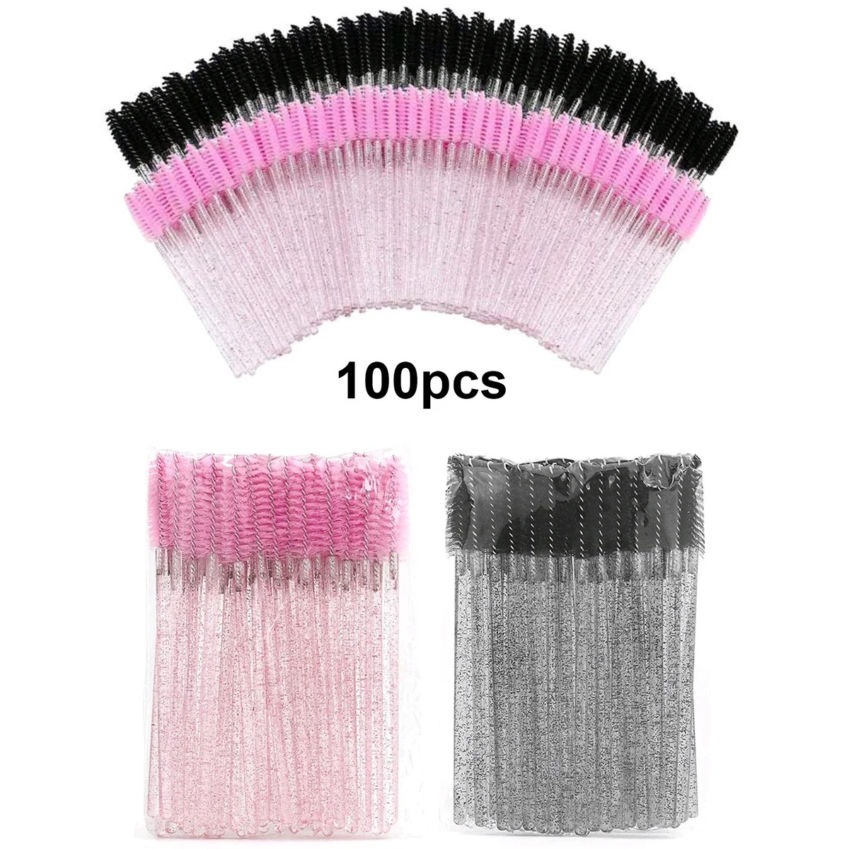 Wholesale 100PCS Mascara Spool - огляд і ціна Eyelash Extension Guide